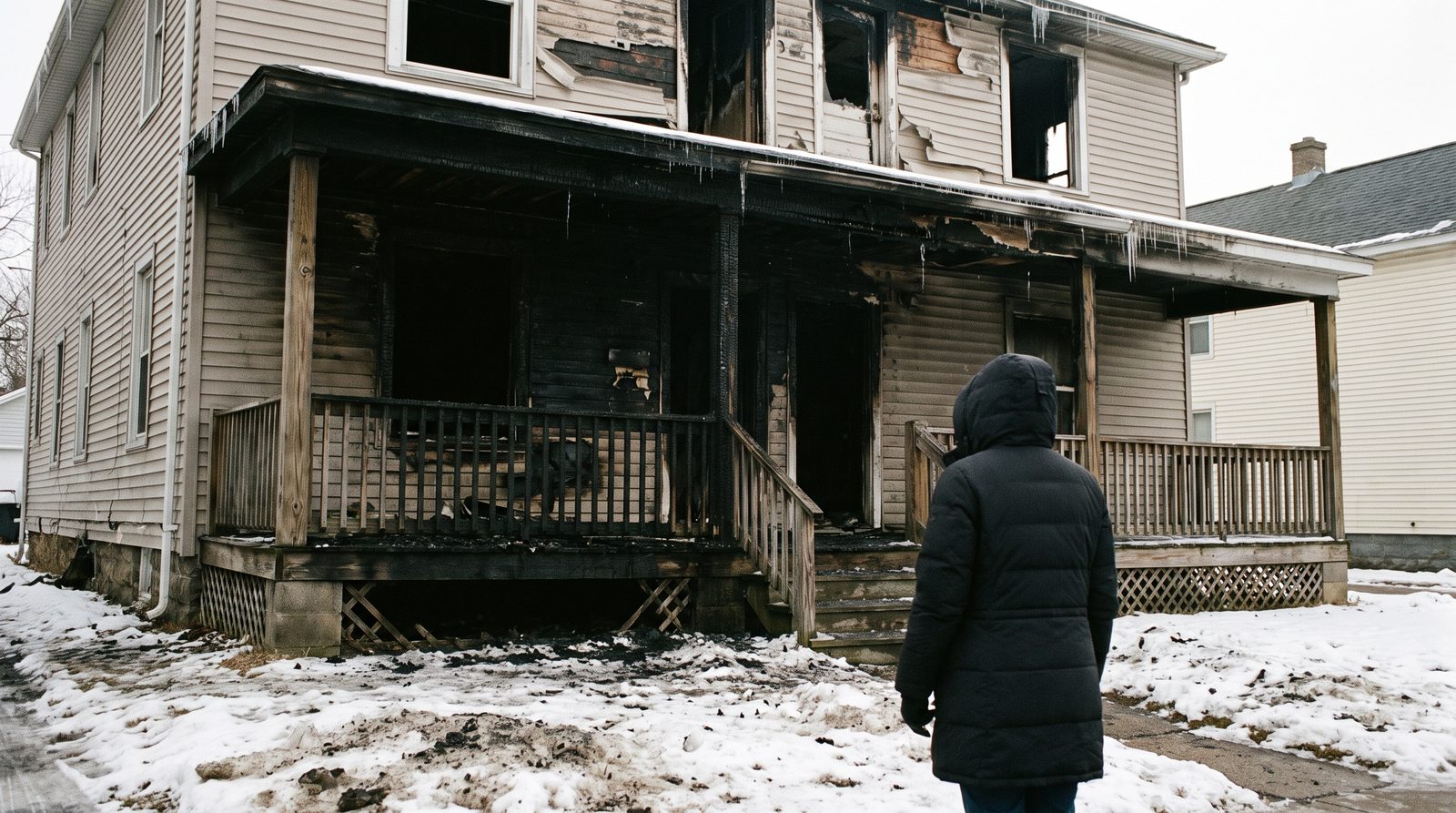 The neighbors who ran toward the Milwaukee duplex fire