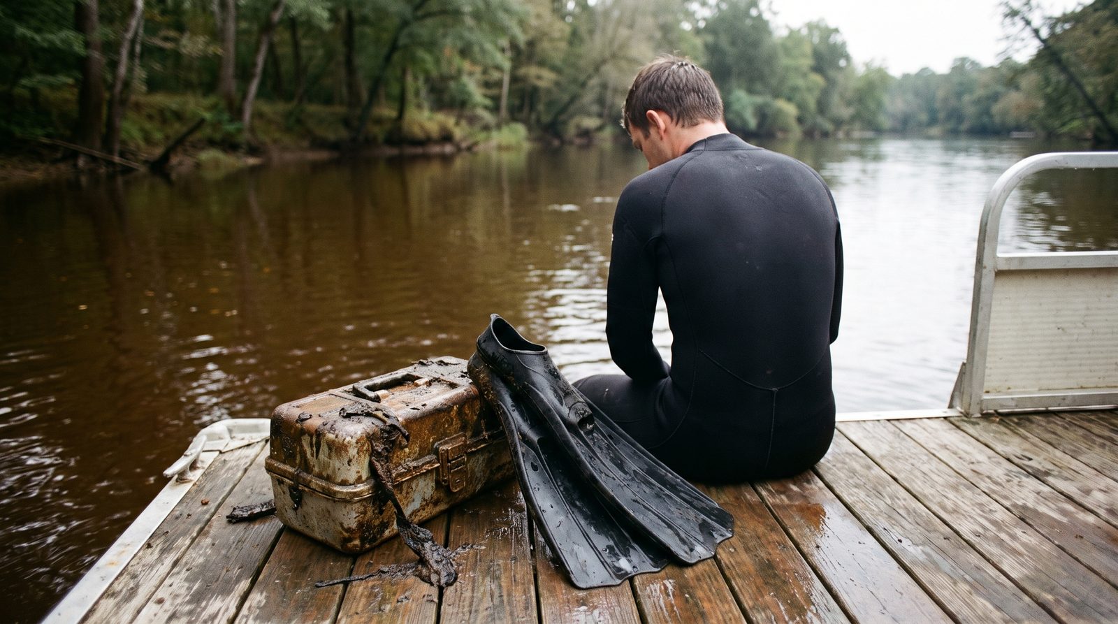 The volunteer divers who search Wisconsin rivers for lost belongings