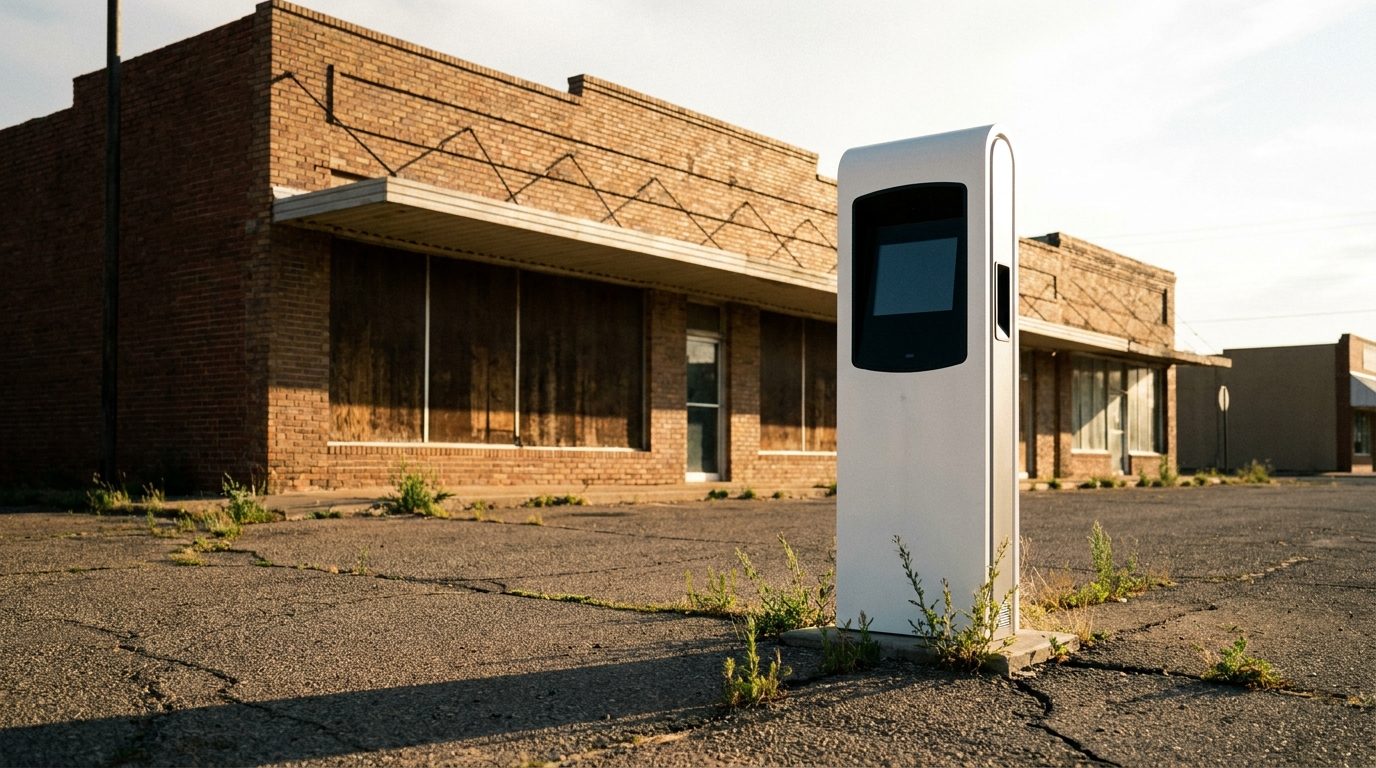 Why small towns along old Route 66 are building electric vehicle chargers